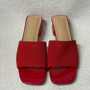 Comfort Est. 1946 Red Heel Sandal Sz 10